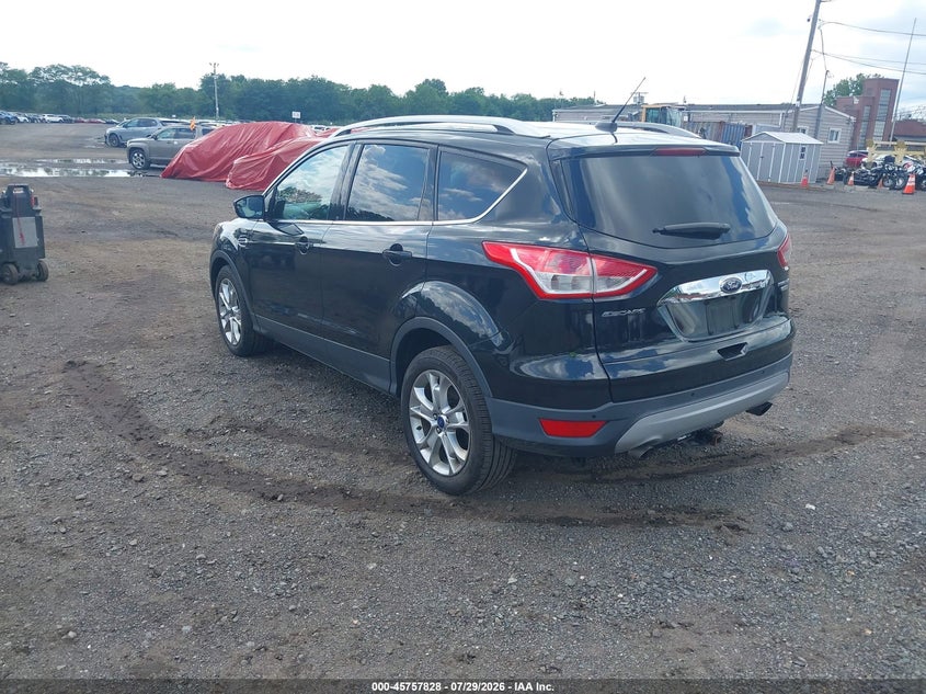 Vin: 1fmcu9j90eue31937, lot: 46256550, ford escape titanium 20143