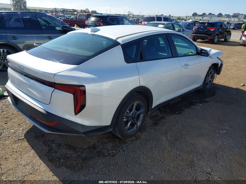 Vin: 3kpft4de4se164893, lot: 46256554, kia k4 lxs 20254