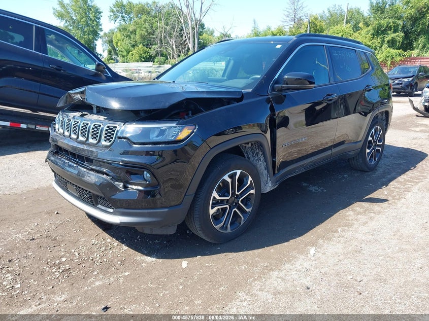 Vin: 3c4njdcn4rt102631, lot: 46256560, jeep compass limited 4x4 20242