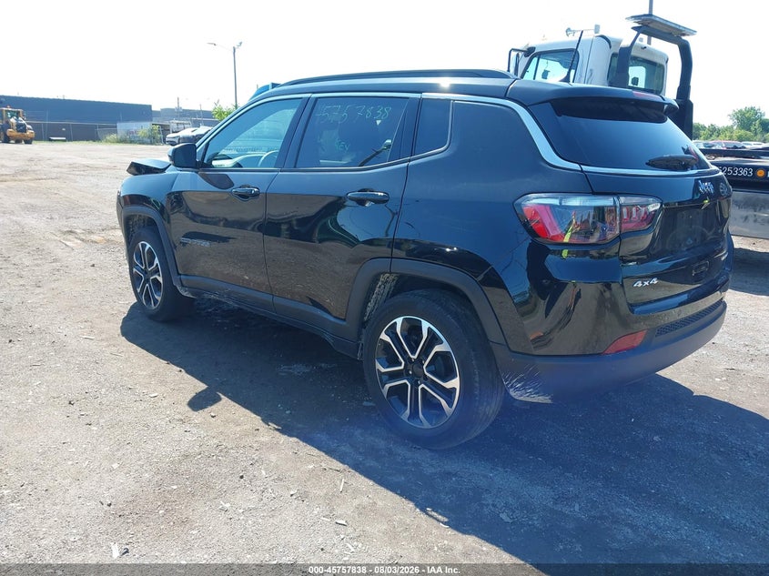 Vin: 3c4njdcn4rt102631, lot: 46256560, jeep compass limited 4x4 20243