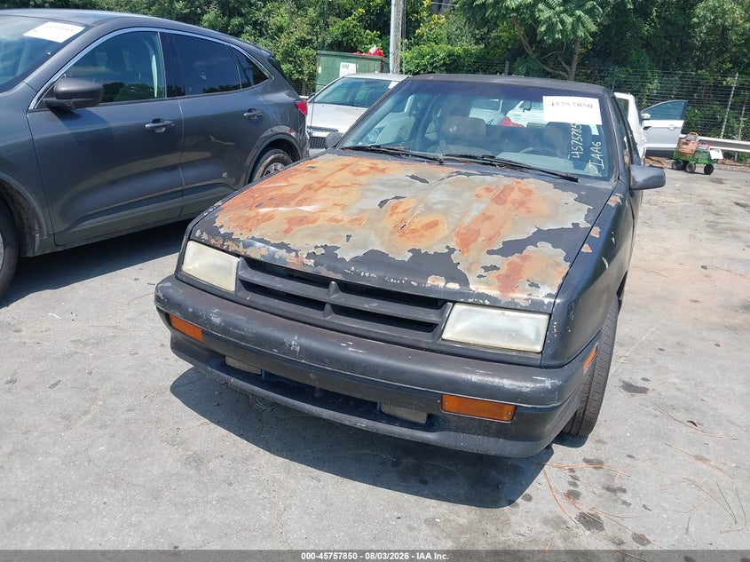 1994 DODGE SHADOW HATCHBACK 3.0L V6 FI F