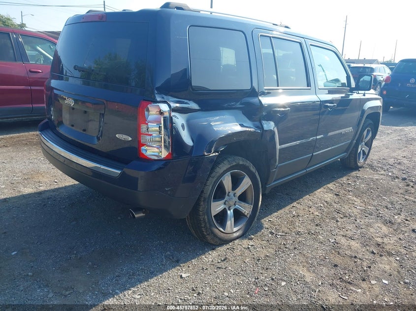 Vin: 1c4njpfa9hd134084, lot: 46256574, jeep patriot high altitude 20174