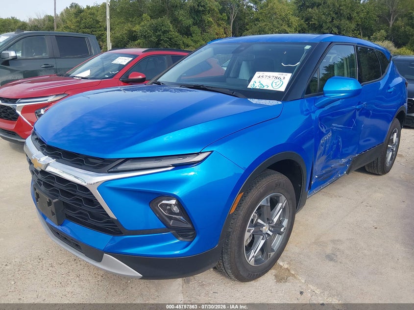 Vin: 3gnkbcr48ss194113, lot: 46256585, chevrolet blazer fwd 2lt 20252