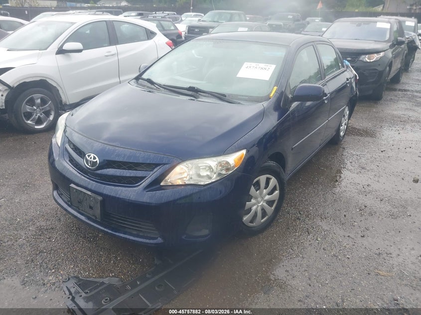 Vin: 2t1bu4eexbc590676, lot: 46256604, toyota corolla le 20112