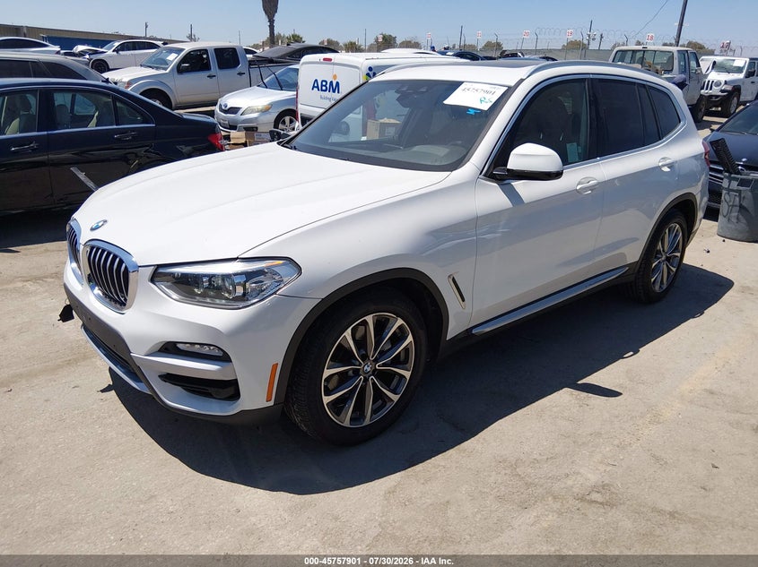 Vin: 5uxtr7c57klf34926, lot: 46256623, bmw x3 sdrive30i 20192