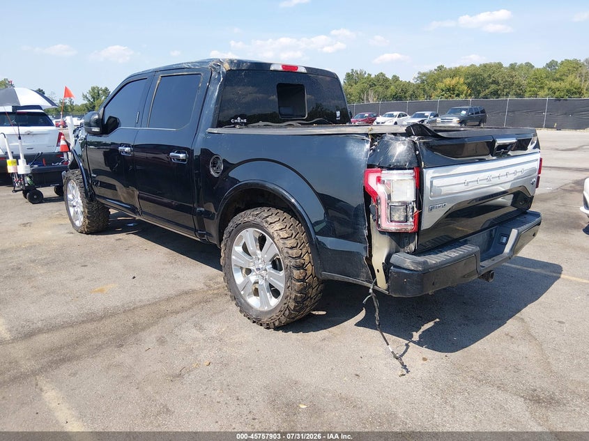 Vin: 1ftew1eg0hfa21701, lot: 46256625, ford f-150 limited 20173