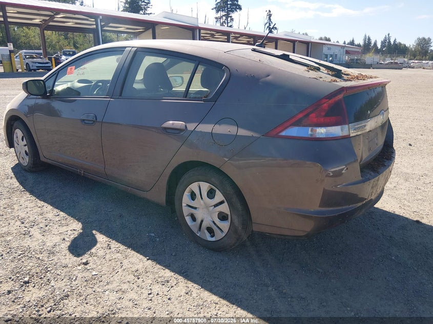 Vin: jhmze2h59ds006604, lot: 46256630, honda insight lx 20133