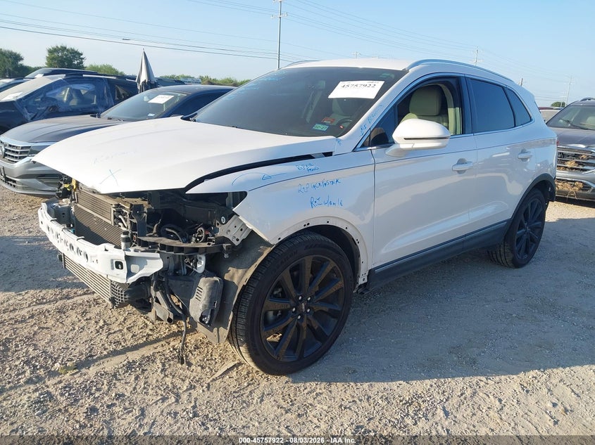 Vin: 5lmcj2d90kul01757, lot: 46256644, lincoln mkc select 20192