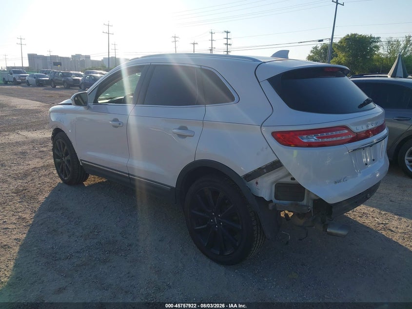 Vin: 5lmcj2d90kul01757, lot: 46256644, lincoln mkc select 20193