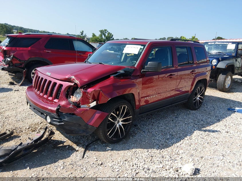 Vin: 1c4njpfb1gd584383, lot: 46256646, jeep patriot latitude 20162