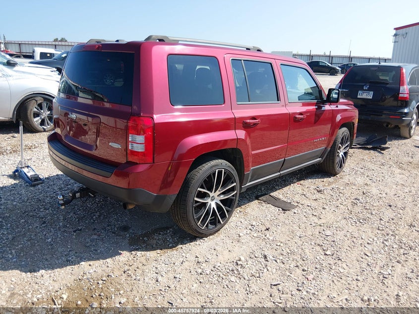 Vin: 1c4njpfb1gd584383, lot: 46256646, jeep patriot latitude 20164
