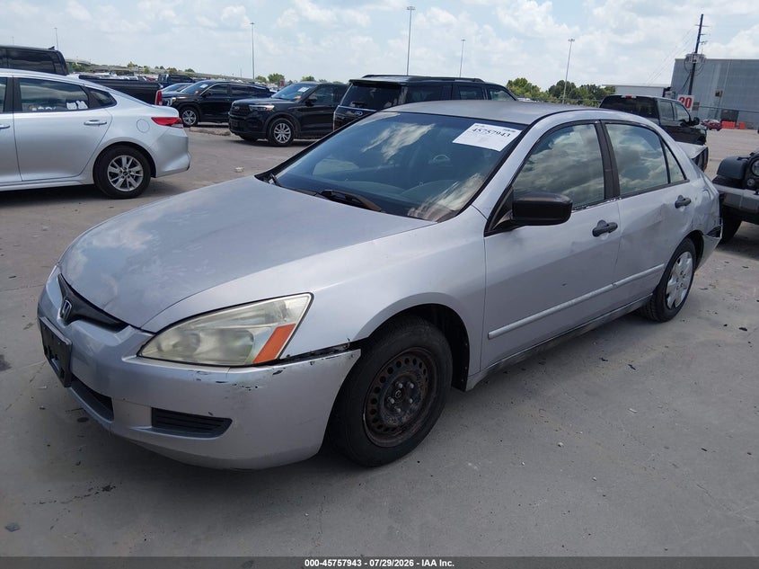 2003 Honda Accord, Удар ззаду, IAAI, VIN 1HGCM56173A074093 — фото 2