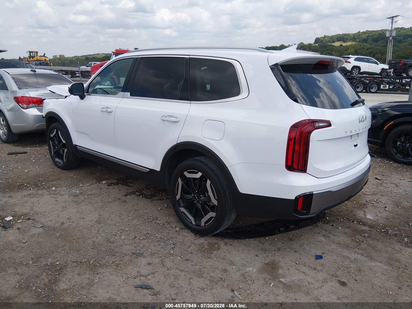 Vin: 5xyp64gc6sg621891, lot: 46256671, kia telluride s 20253