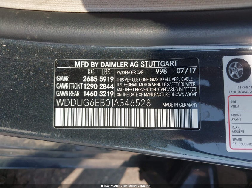 2018 MERCEDES-BENZ S 450 4MATIC · Фото 9
