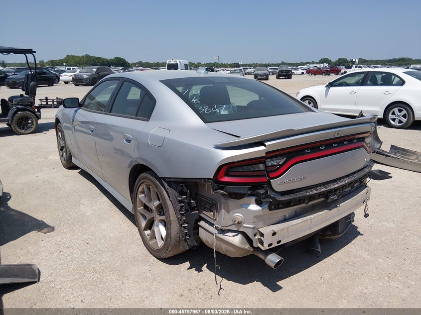 Vin: 2c3cdxhg6nh173847, lot: 46256689, dodge charger gt rwd 20223