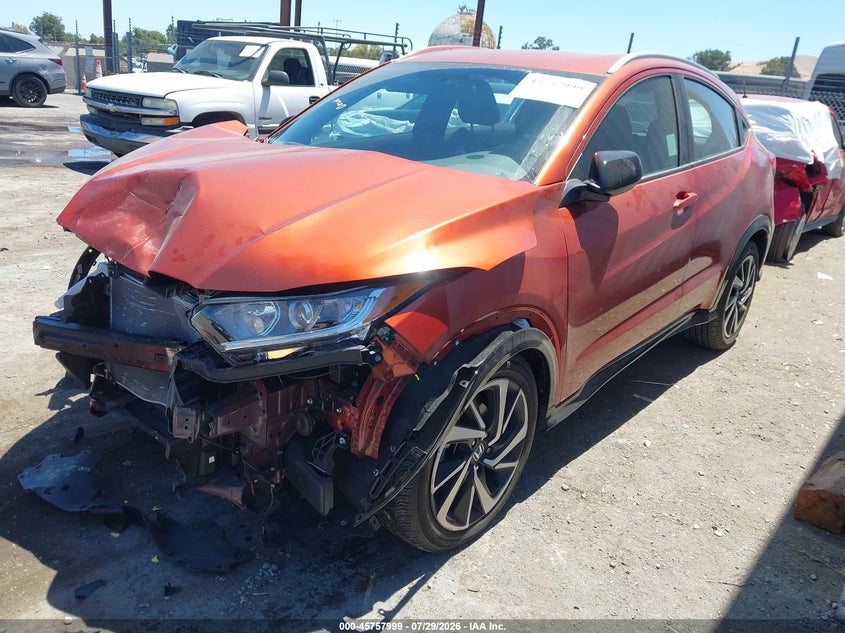 Vin: 3czru6h11lg700633, lot: 46256721, honda hr-v awd sport 20202