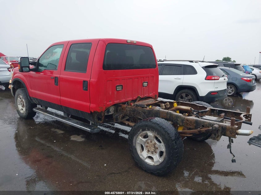 Vin: 1ft7w2b63bec86247, lot: 46256723, ford super duty f-250 srw xlt 20113