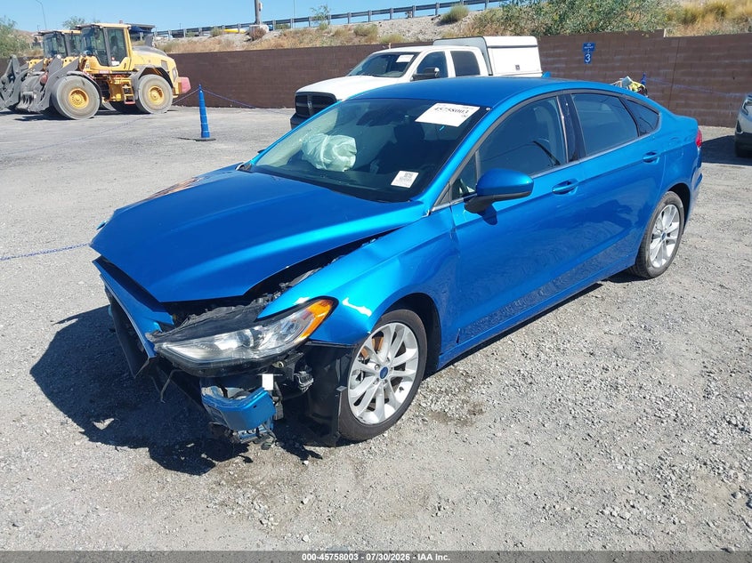 2020 FORD FUSION auction photo 2