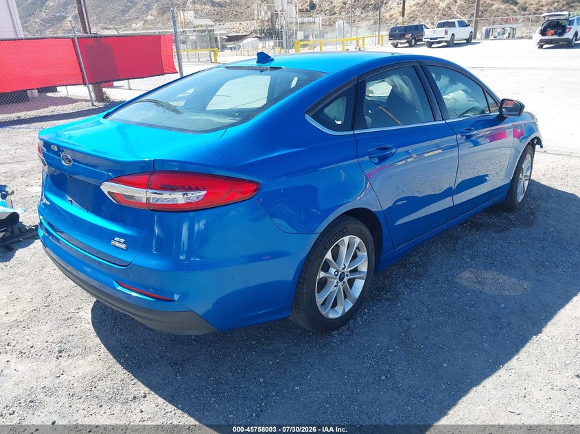 2020 FORD FUSION auction photo 4