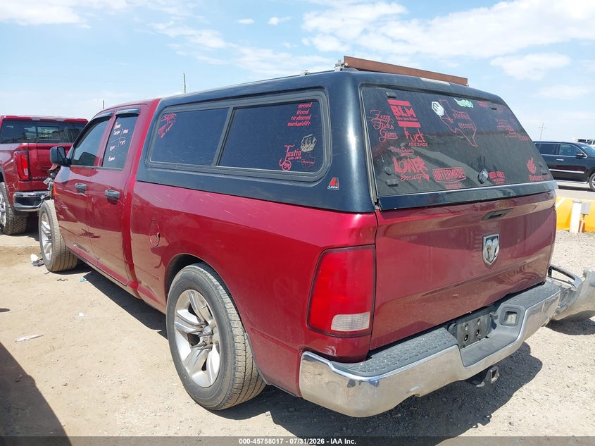 Vin: 1c6rr6ft7fs714861, lot: 46256739, ram 1500 tradesman 20153