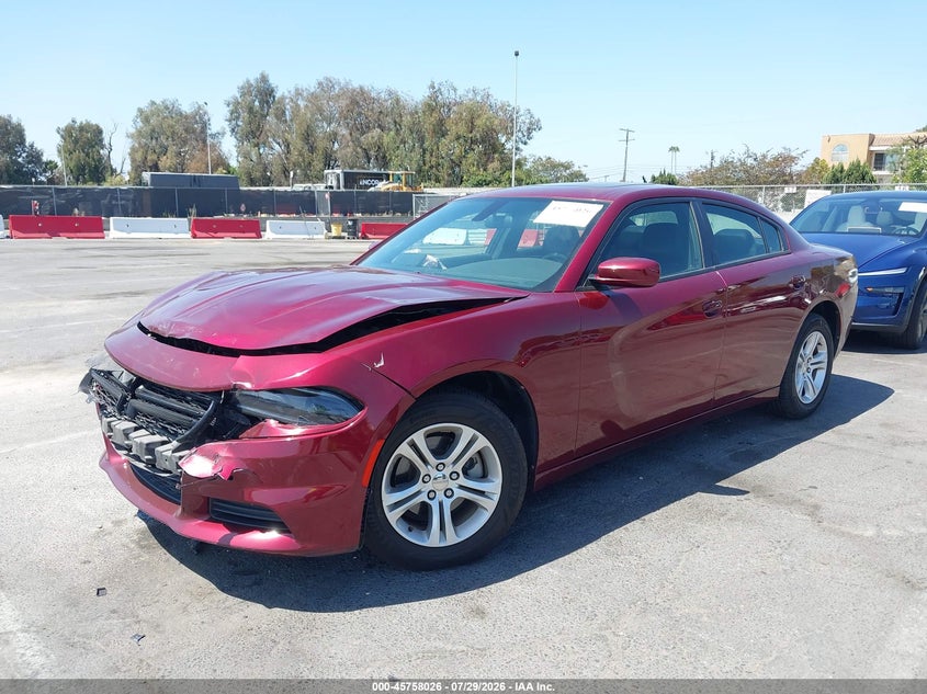 2021 DODGE CHARGER auction photo 2
