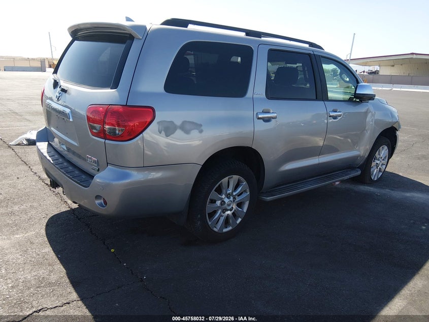Vin: 5tddw5g17cs068857, lot: 46256754, toyota sequoia platinum 5.7l v8 20124