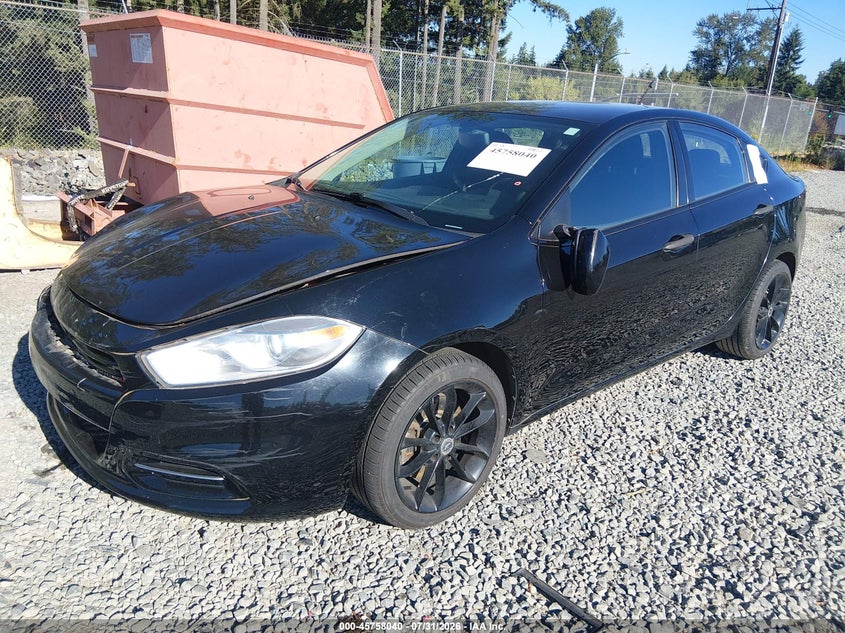 Vin: 1c3cdfaaxdd247167, lot: 46256762, dodge dart se 20132