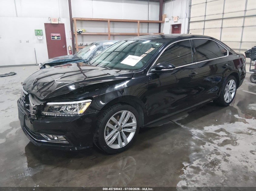 2018 Volkswagen Passat, Удар спереду, IAAI, VIN 1VWBA7A31JC005180 — фото 2