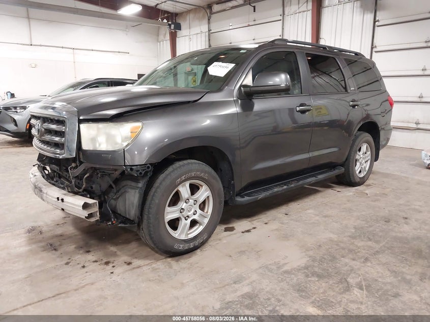 Vin: 5tdzy5g15cs042757, lot: 46256777, toyota sequoia sr5 5.7l v8 20122