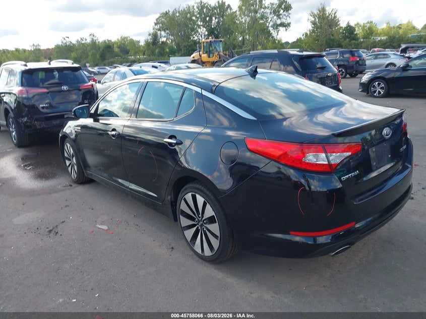 Vin: 5xxgr4a67cg001762, lot: 46256786, kia optima sx 20123