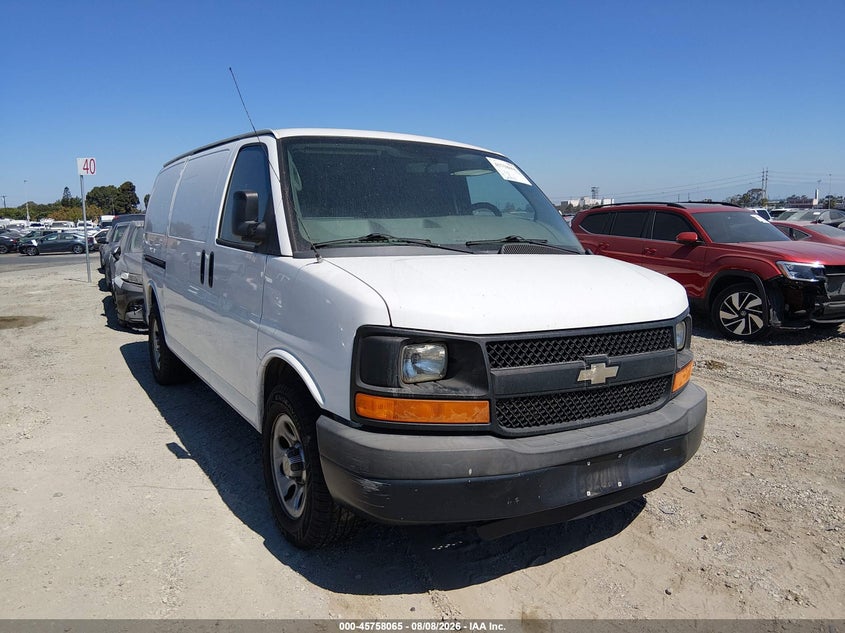 Vin: 1gcsgafx6d1159944, lot: 46256787, chevrolet express 1500 work van 2013 img_1