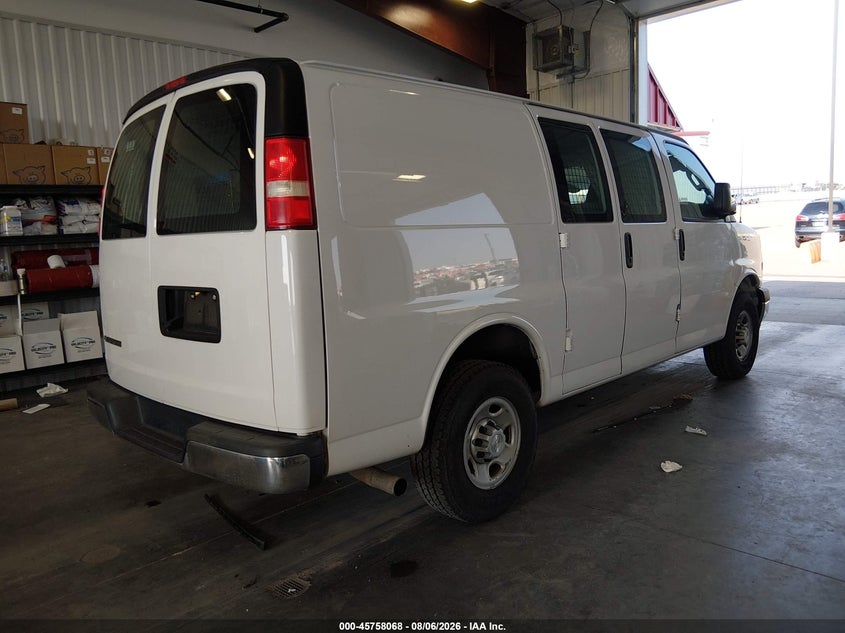 Vin: 1gcwgafp5k1193940, lot: 46256793, chevrolet express 2500 work van 20194