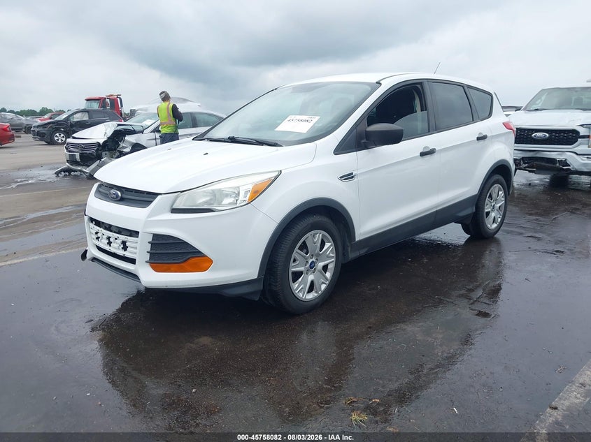 Vin: 1fmcu0f75fua45888, lot: 46256804, ford escape s 20152