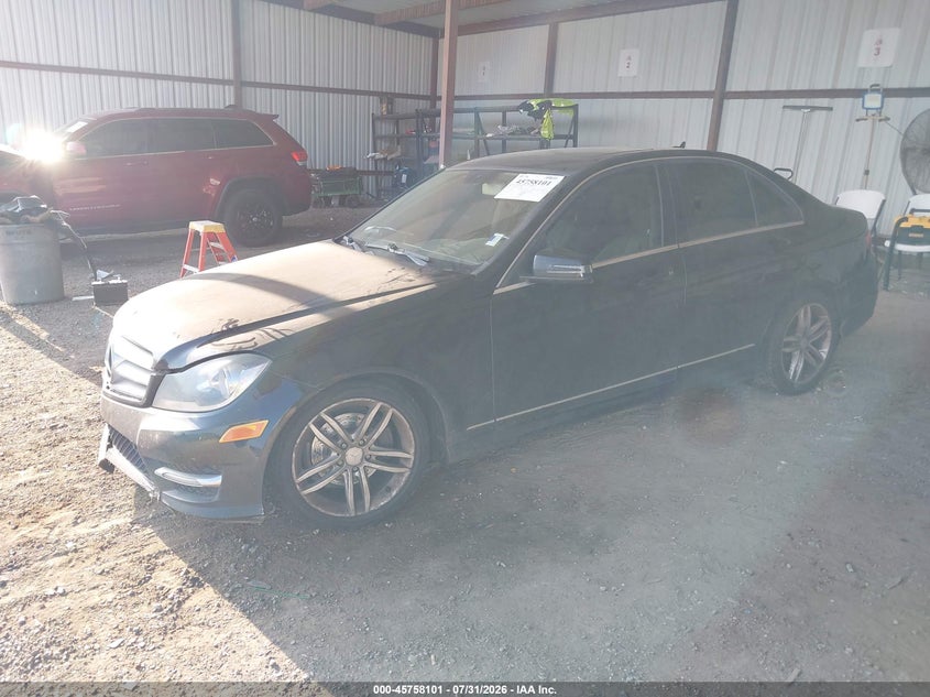 Vin: wddgf8bb7cr193912, lot: 46256823, mercedes-benz c 300 luxury 4matic/sport 4matic 20122