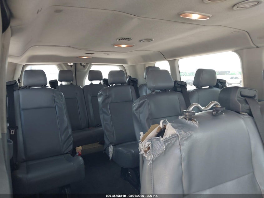 Vin: 1fbzx2zm9fka98130, lot: 46256832, ford transit-350 xl 20153