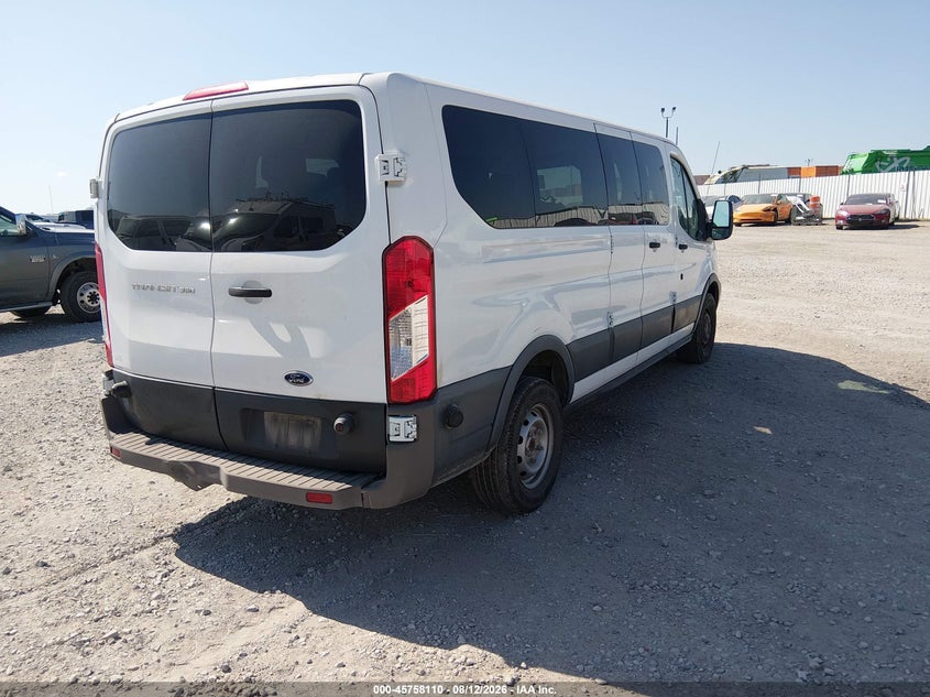 Vin: 1fbzx2zm9fka98130, lot: 46256832, ford transit-350 xl 20154