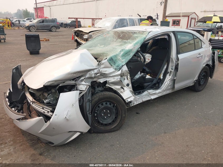 Vin: 5yfb4mde6pp027620, lot: 46256833, toyota corolla le 20232