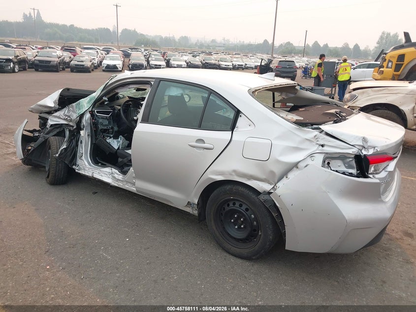 Vin: 5yfb4mde6pp027620, lot: 46256833, toyota corolla le 20233