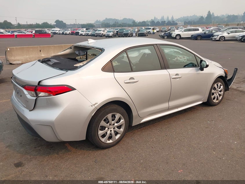 Vin: 5yfb4mde6pp027620, lot: 46256833, toyota corolla le 20234