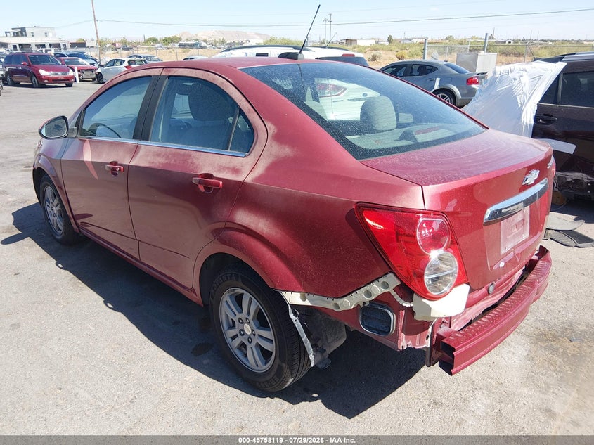 Vin: 1g1jc5shxf4161557, lot: 46256841, chevrolet sonic lt auto 20153