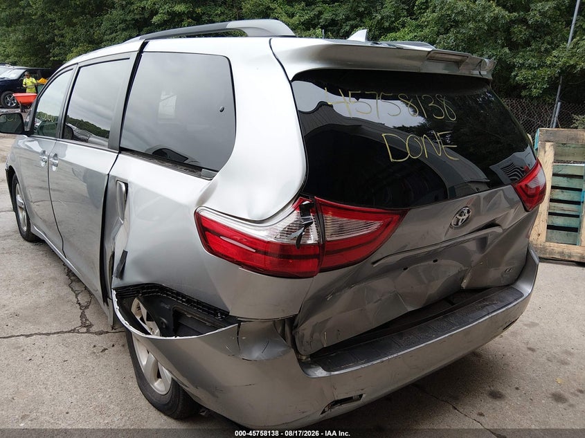 TOYOTA SIENNA 2019 VIN 5TDKZ3DC0KS016784