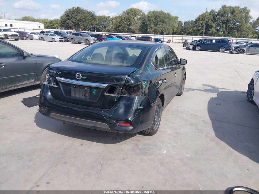 Vin: 3n1ab7ap8jy333270, lot: 46256881, nissan sentra s 20184