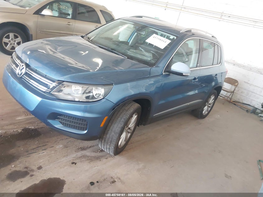 Vin: wvgsv7ax5hk029150, lot: 46256883, volkswagen tiguan 2.0t wolfsburg edition 20172