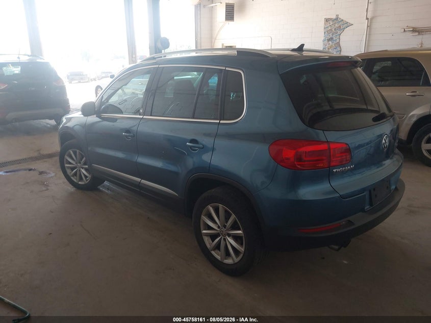Vin: wvgsv7ax5hk029150, lot: 46256883, volkswagen tiguan 2.0t wolfsburg edition 20173