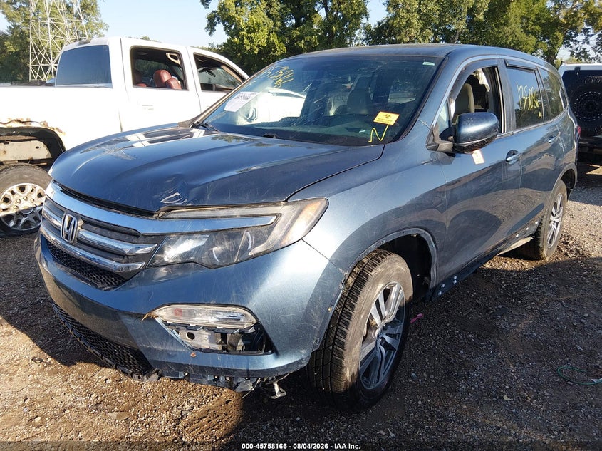 Vin: 5fnyf6h38gb089587, lot: 46256888, honda pilot ex 20162