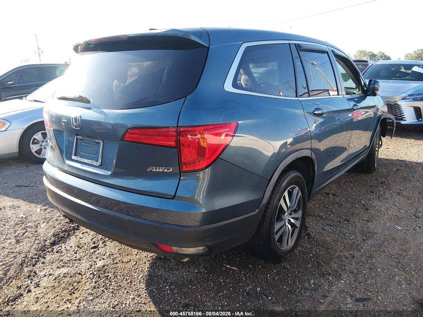 Vin: 5fnyf6h38gb089587, lot: 46256888, honda pilot ex 20164