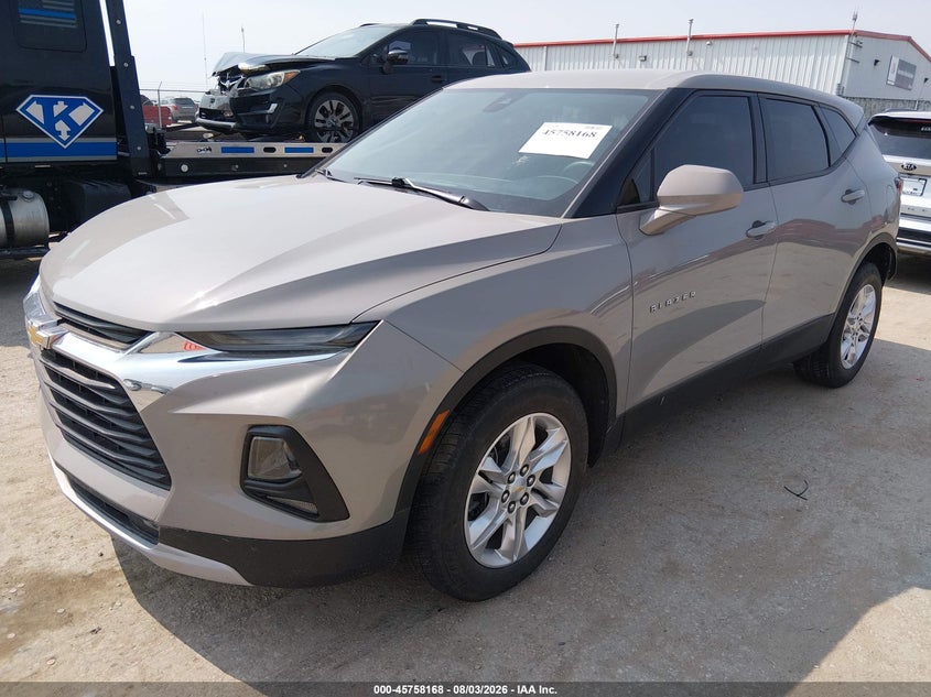 Vin: 3gnkbcrs3ms584666, lot: 46256890, chevrolet blazer fwd 2lt 20212