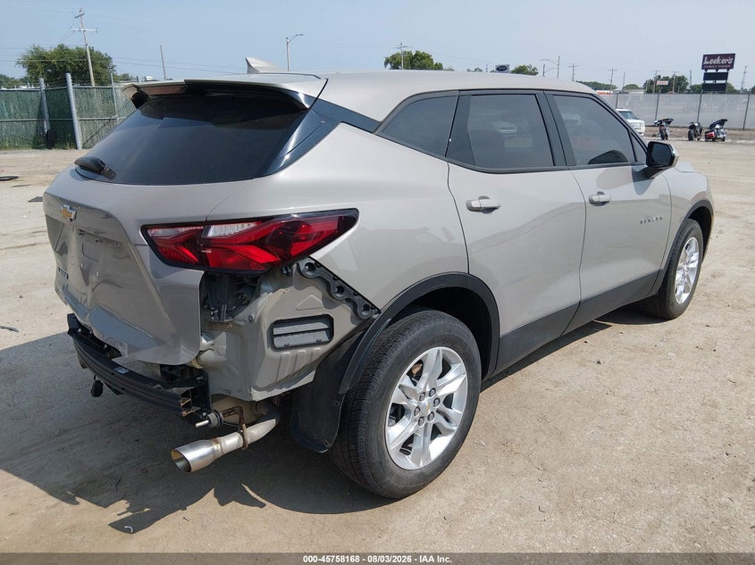 Vin: 3gnkbcrs3ms584666, lot: 46256890, chevrolet blazer fwd 2lt 20214