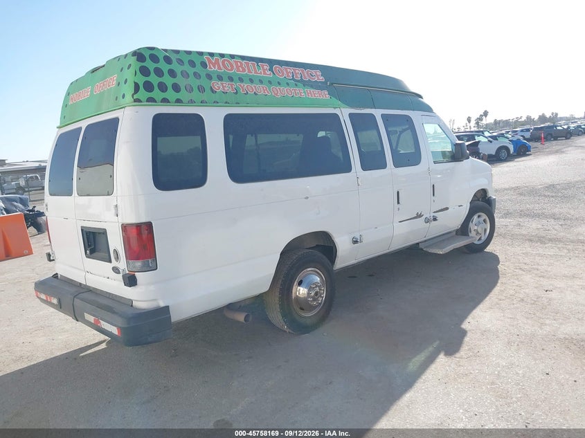 2013 FORD E-350 SUPER DUTY — zdjęcie 4