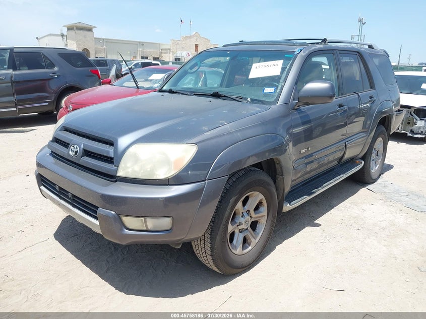 2003 Toyota 4Runner, Удар сзади, IAAI, VIN JTEZU17R738005672 — фото 2
